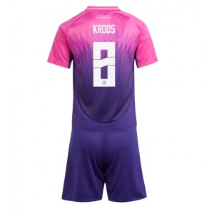 Fotbalové Dres Německo Toni Kroos #8 Dětské Venkovní Oblečení ME 2024 Krátký Rukáv (+ trenýrky)